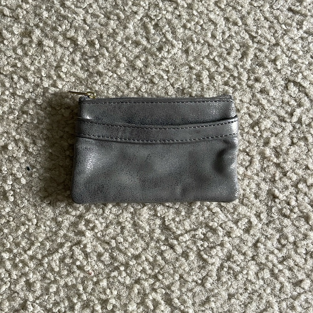 Girls Gray Silver Wallet